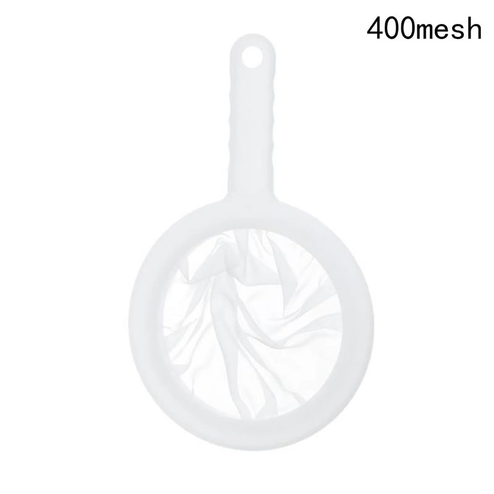 (C: 400Mesh) Kitchen Ultra-fine Mesh Strainer Kitchen Nylon Mesh Filter Spoon for Soy Milk