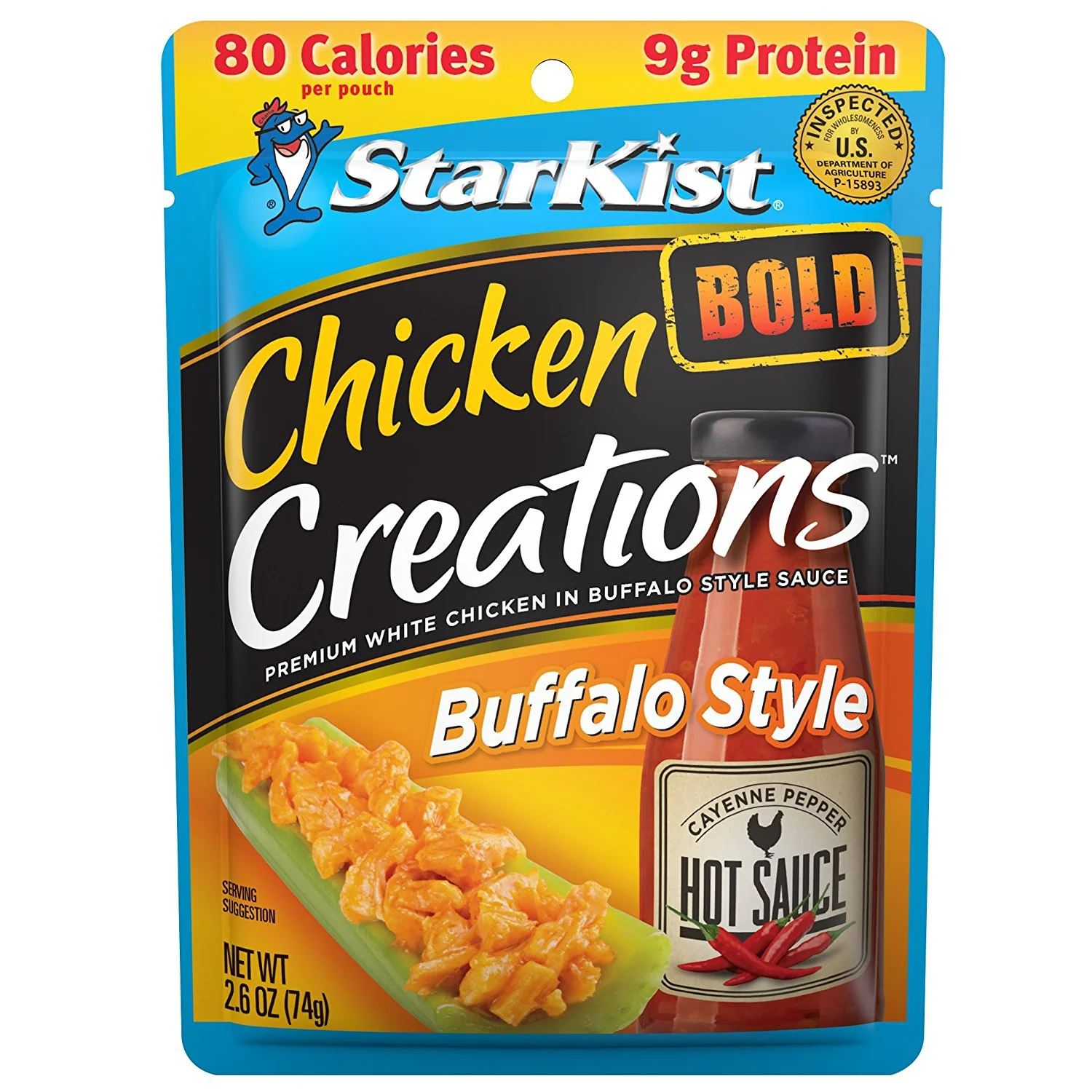 StarKist Chicken Creations BOLD Buffalo Style Chicken (Pack of 48)