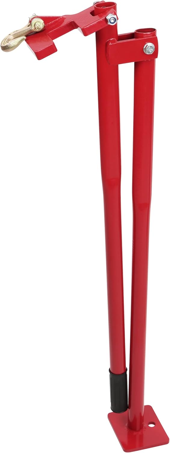 BISupply T Post Puller Fence Post Puller - Wood Fence Post Puller 36in T Post Remover and Tree Stump Remover for Yards