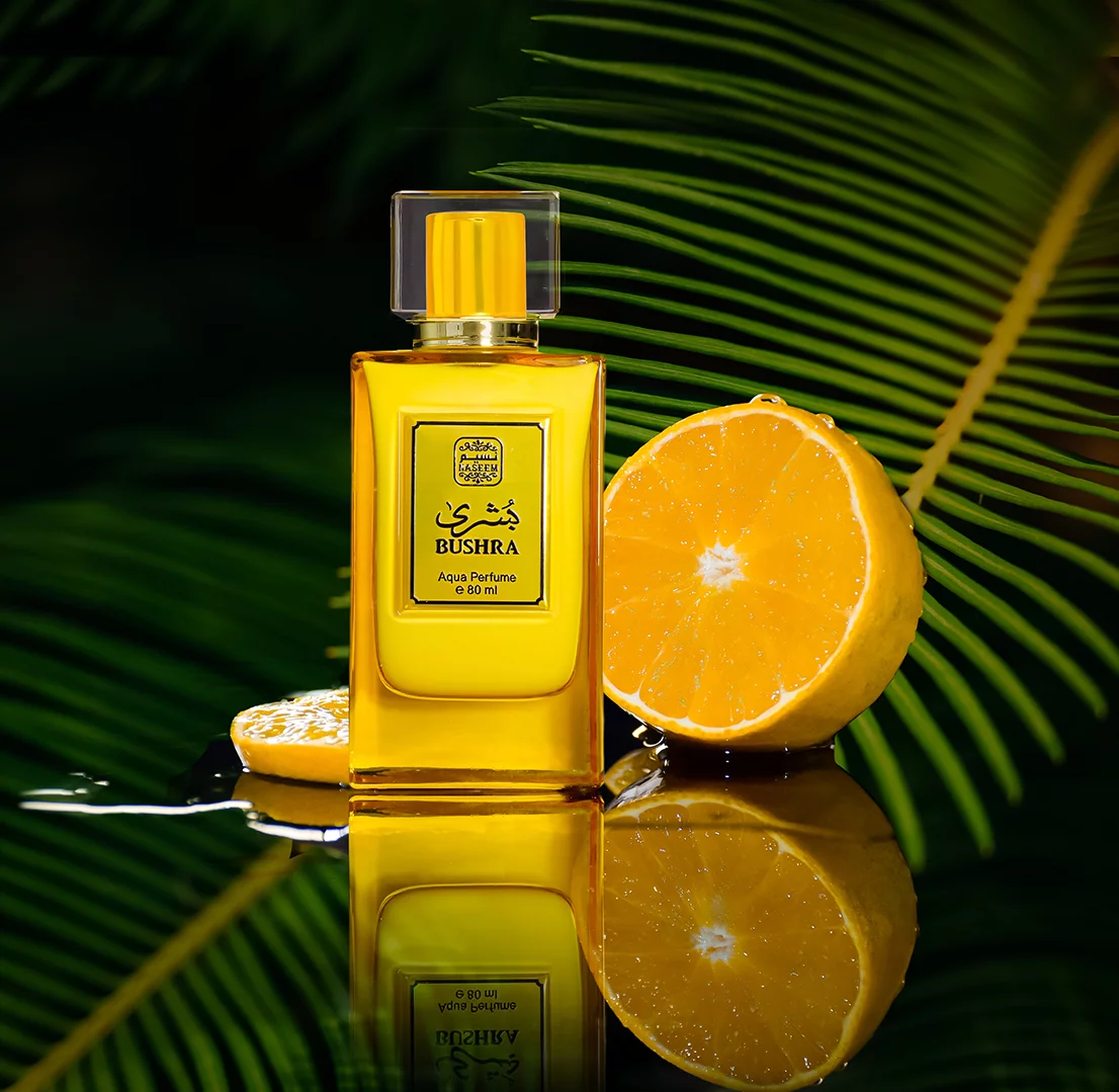 Bushra Aqua Perfume Arabic Non Alcoholic Fresh Fruity Sandalwood Women Parfum by Naseem