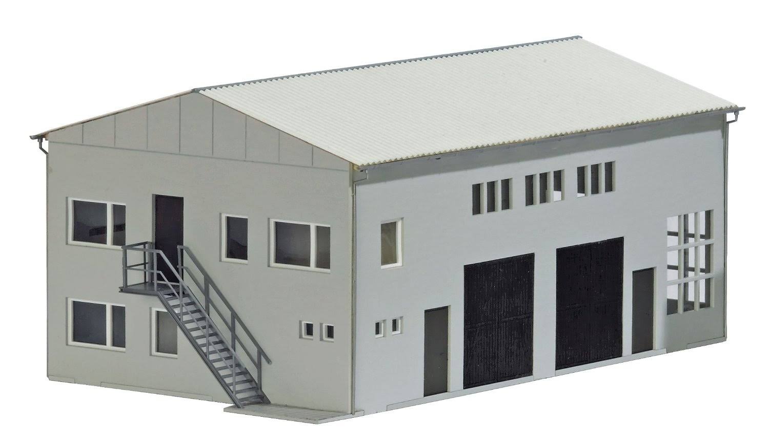 Busch 1411 LPG Workshop HO Structure Scale Model