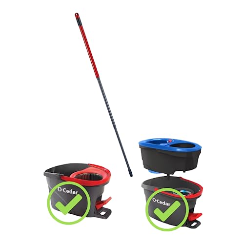 O-Cedar EasyWring Microfiber Spin Mop and Bucket Cleaning System