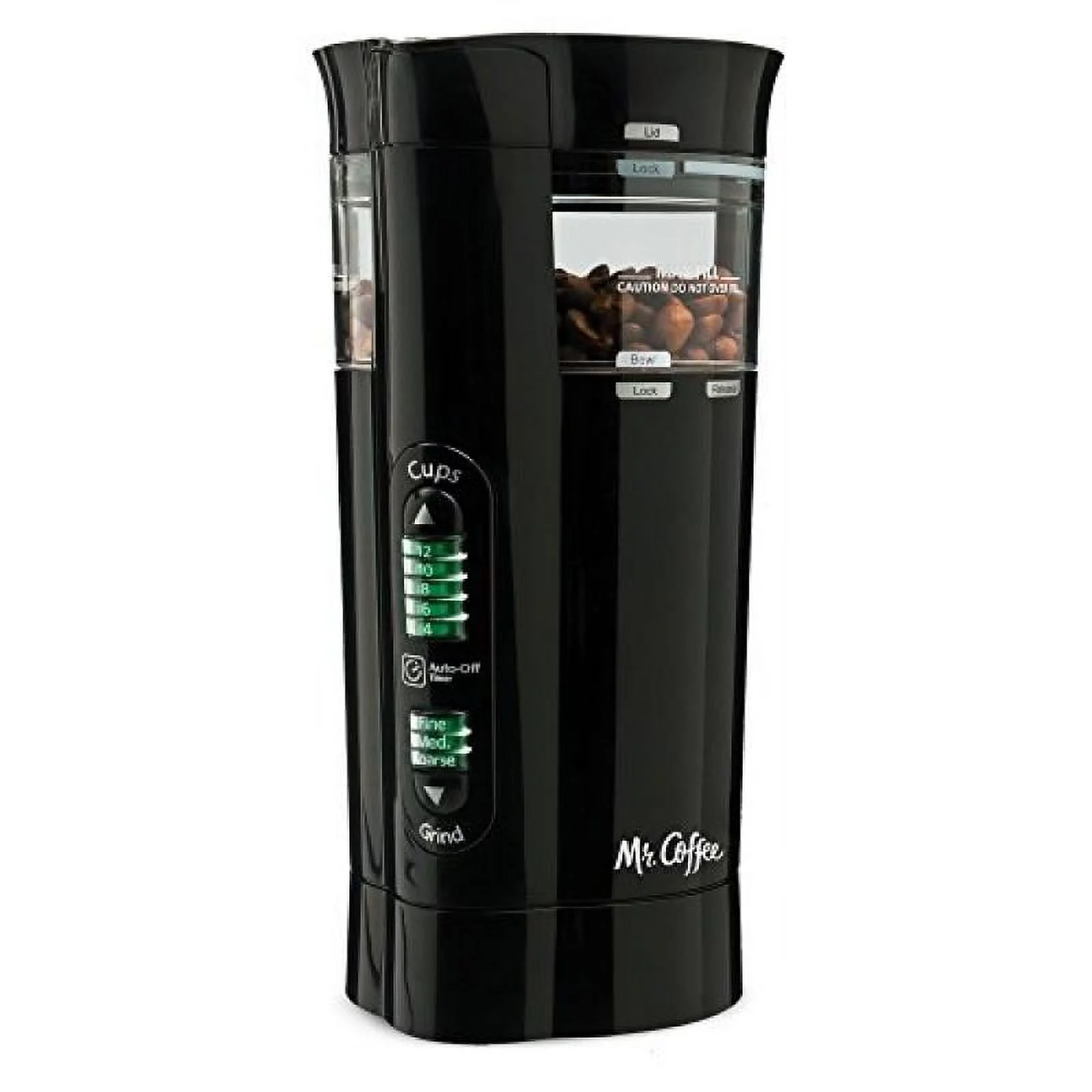 Mr. Coffee 12 Cup Electric Coffee Grinder with Multi Settings, IDS77