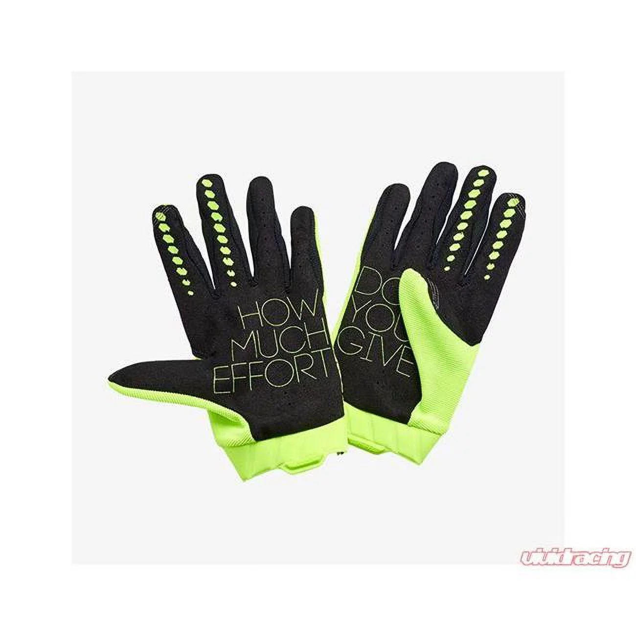 Geomatic MTB Gloves, Fluo Yellow - Extra Large
