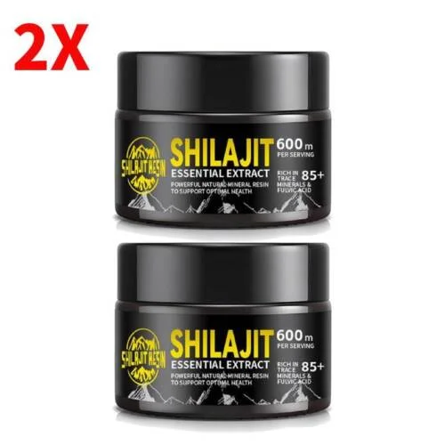 Pure Himalayan Shilajit Resin Supplements - for Boost Brain Focus,Support Immune & Energy,Overall Health