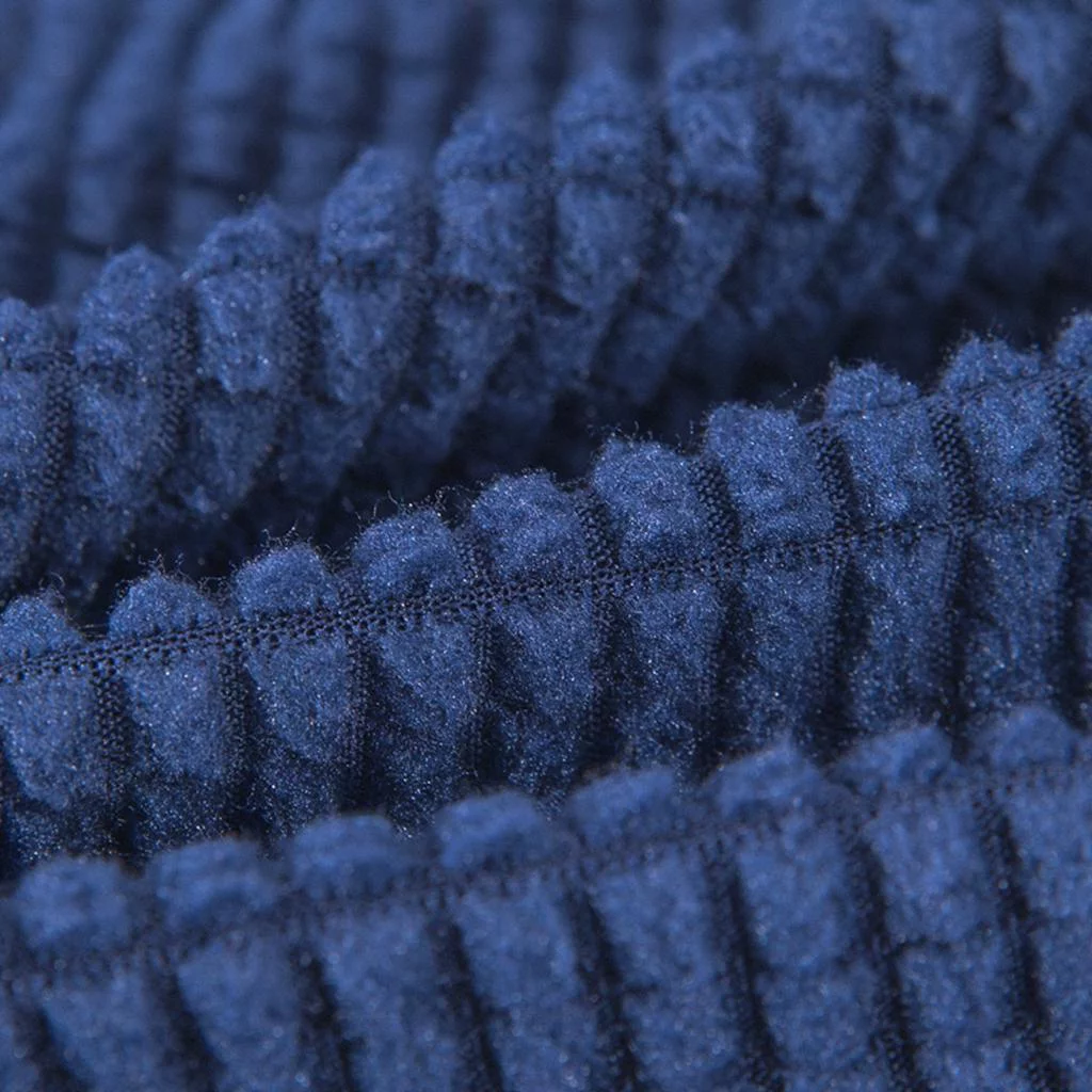 Non-Slip Armless Sofa Cover Full Folding Sofa Bed Slipcover Dark