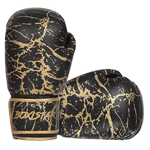 Boxistar Boxing Gloves - Men's & Women's, 8 oz to 16 oz with Optimal Padding