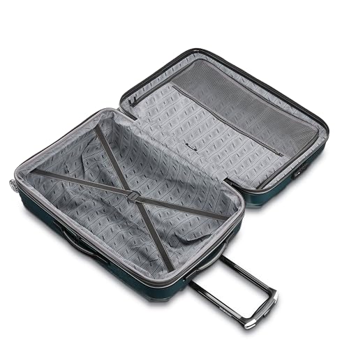 Samsonite Centric 2 Hardside Expandable Luggage with Spinner Wheels, Black, Carry-On 20-Inch