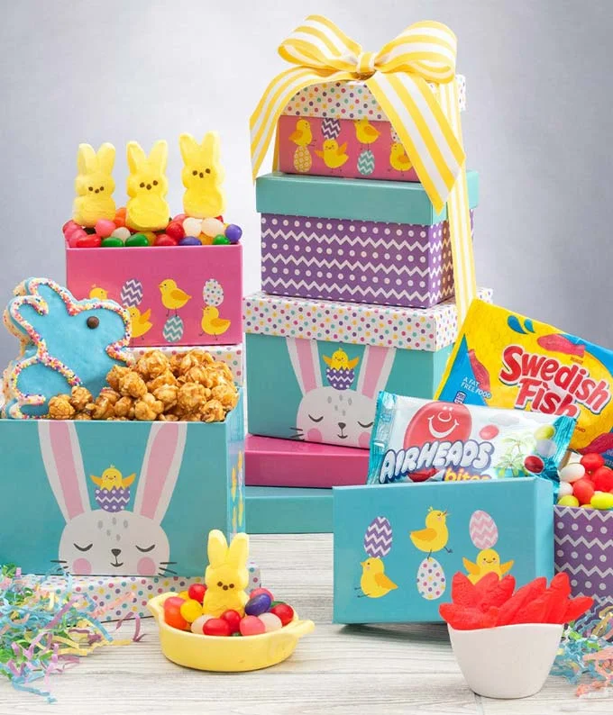 From You Flowers - Playful Easter Gift Tower