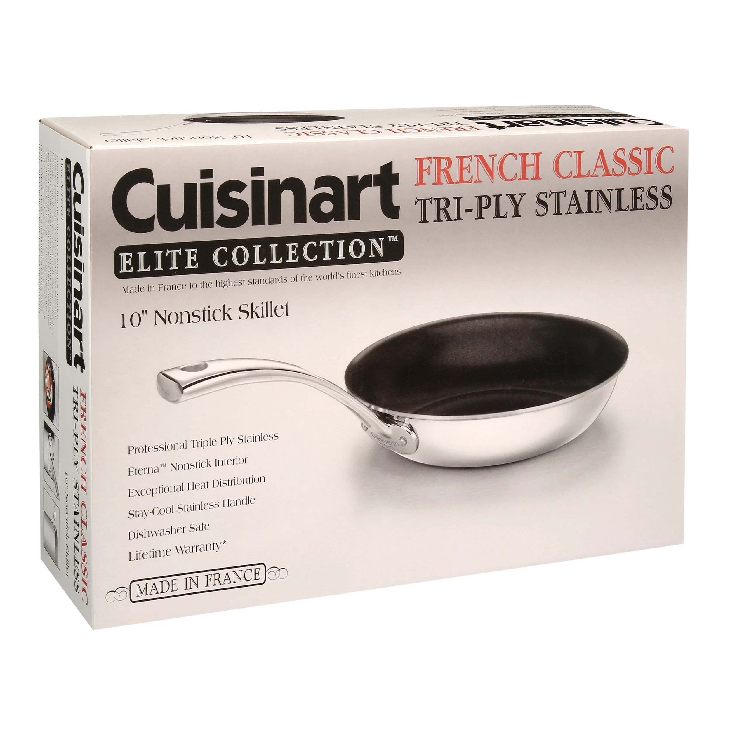 Cuisinart French Classic Tri-Ply Stainless Steel 10