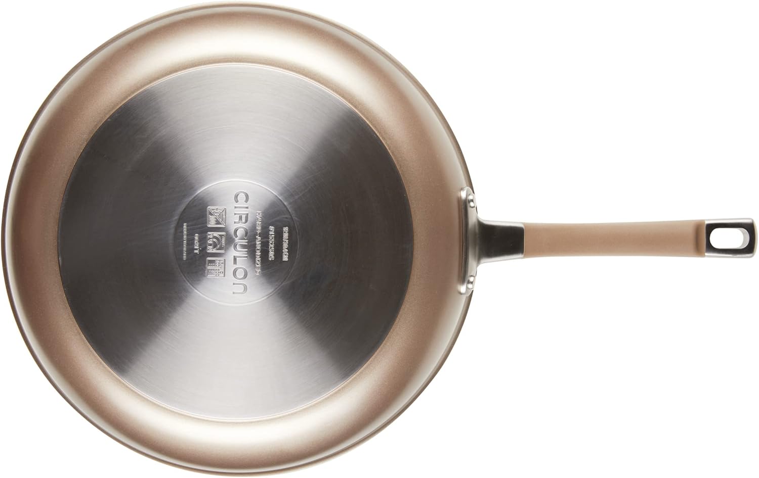 Circulon Premier Professional Hard Anodized Nonstick Cookware Induction Pots and Pans Set, 10 Piece, Bronze