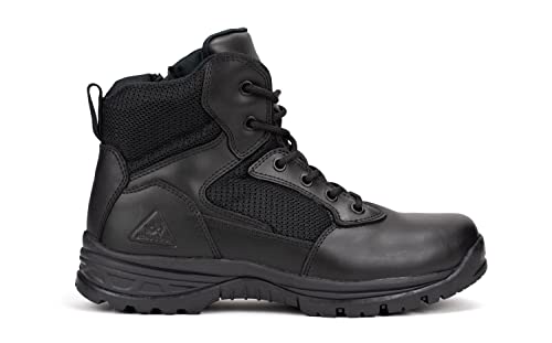 RYNO GEAR Tactical Combat Military Boots with CoolMax Lining, Contrast Stitching and Slip Resistant Sole