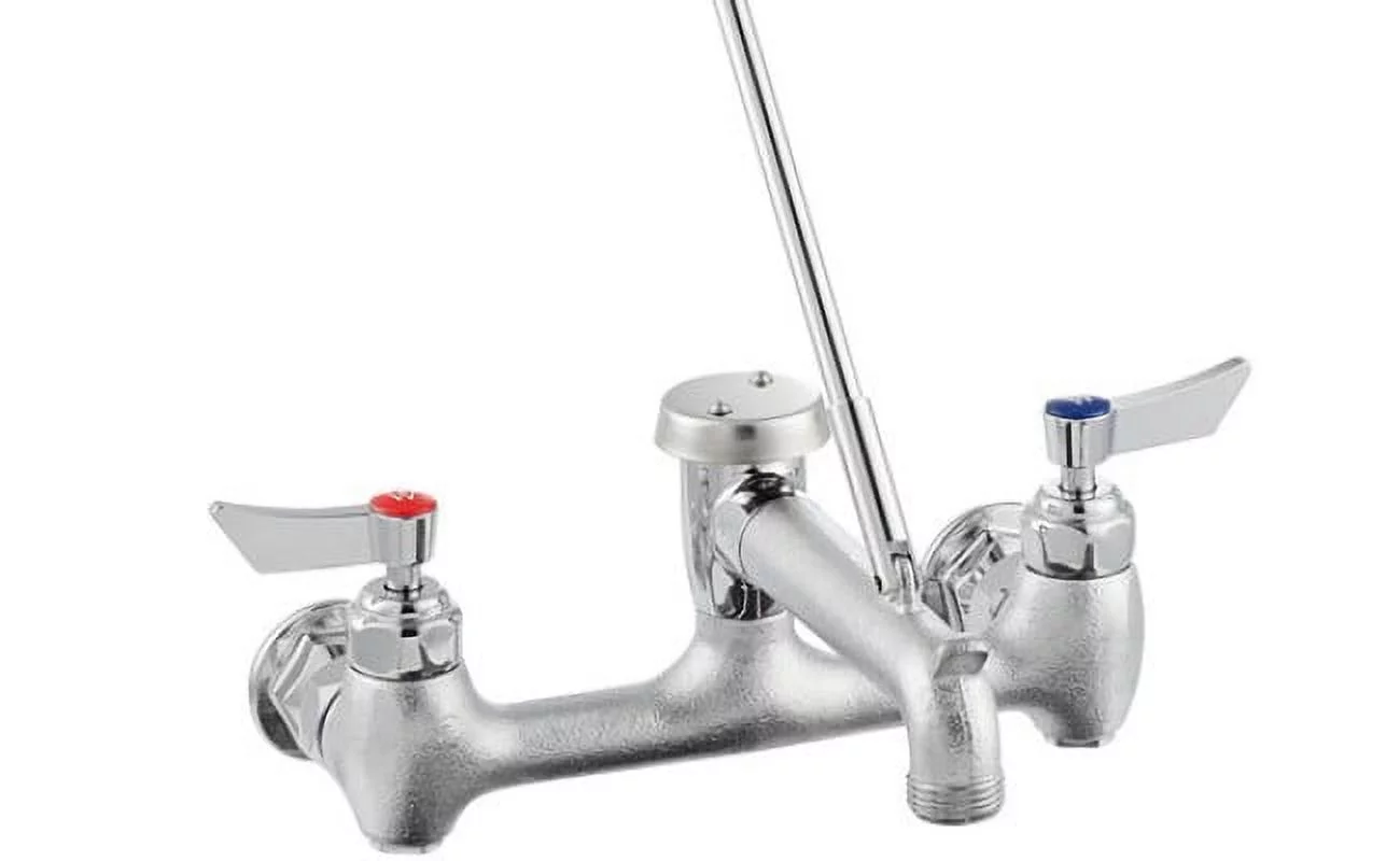 Wall-Mounted Mop Sink Faucet with 8