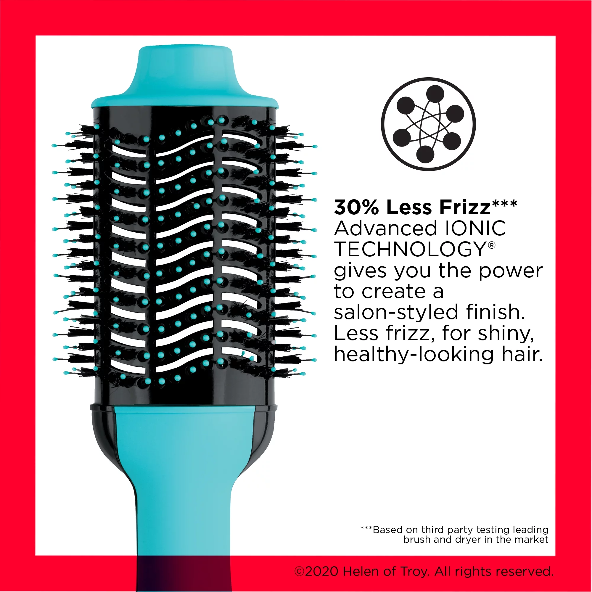 Revlon One-Step Ceramic Hair Dryer & Volumizer Hot Air Brush, Mint