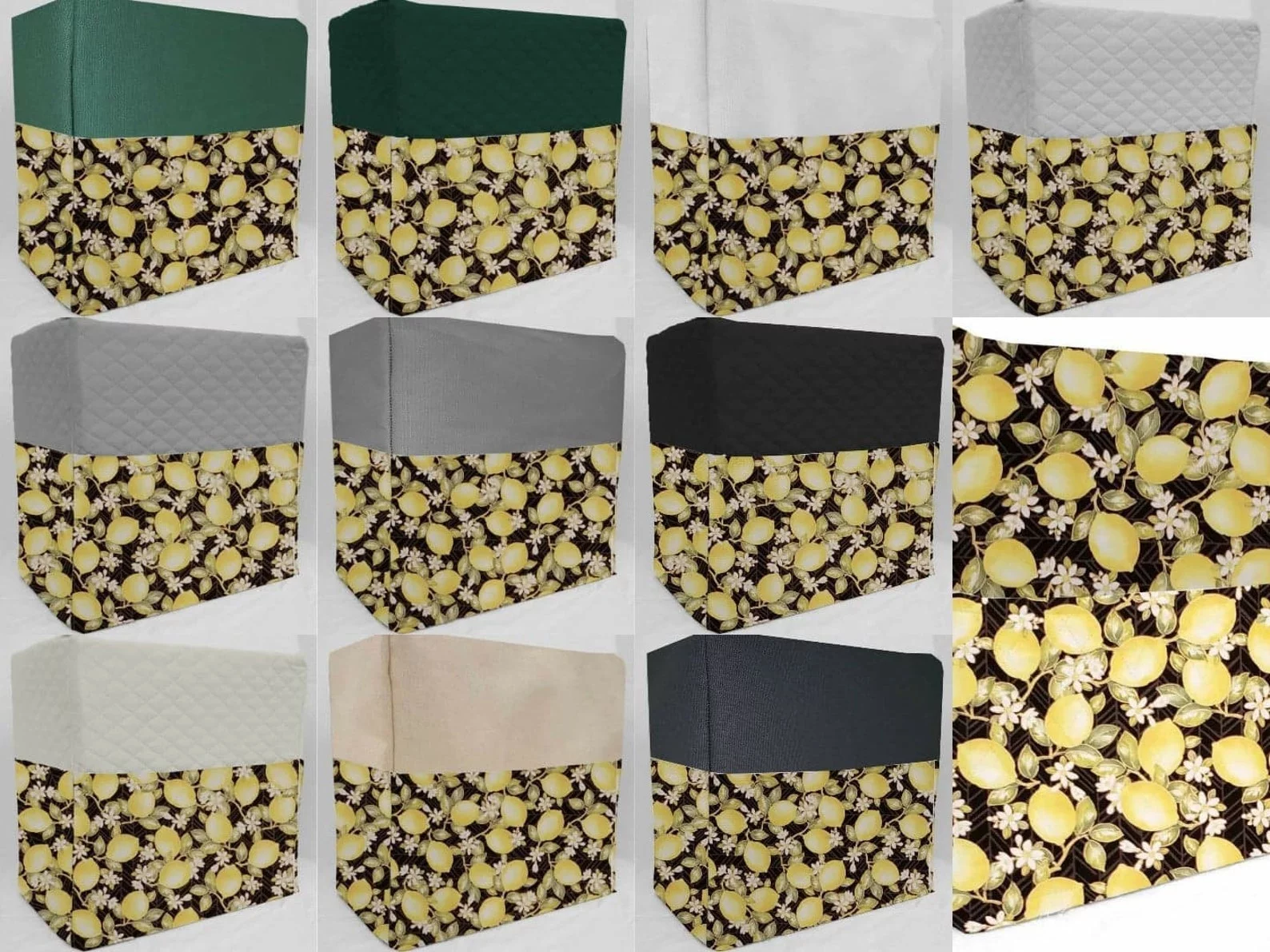 Lemon Blossoms Bread Machine Cover by Penny's Needful Things (All Lemon Blossoms)