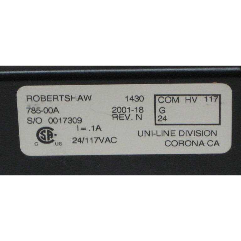Robertshaw Automatic Pilot Relight Kit 785-001