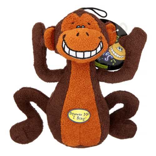 Multipet Deedle Dude Singing Plush Dog Toy, Character Varies, 1 count - Pet Supplies online store