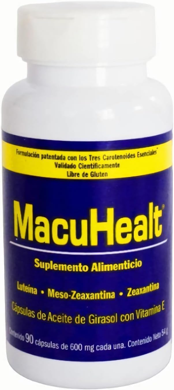 Macuhealth Triple Carotenoid Formula for Adults (3 Month Supply), 90 Count (Pack of 1)