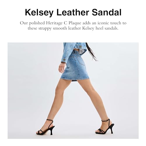 Coach Women's Kelsey Leather Sandal