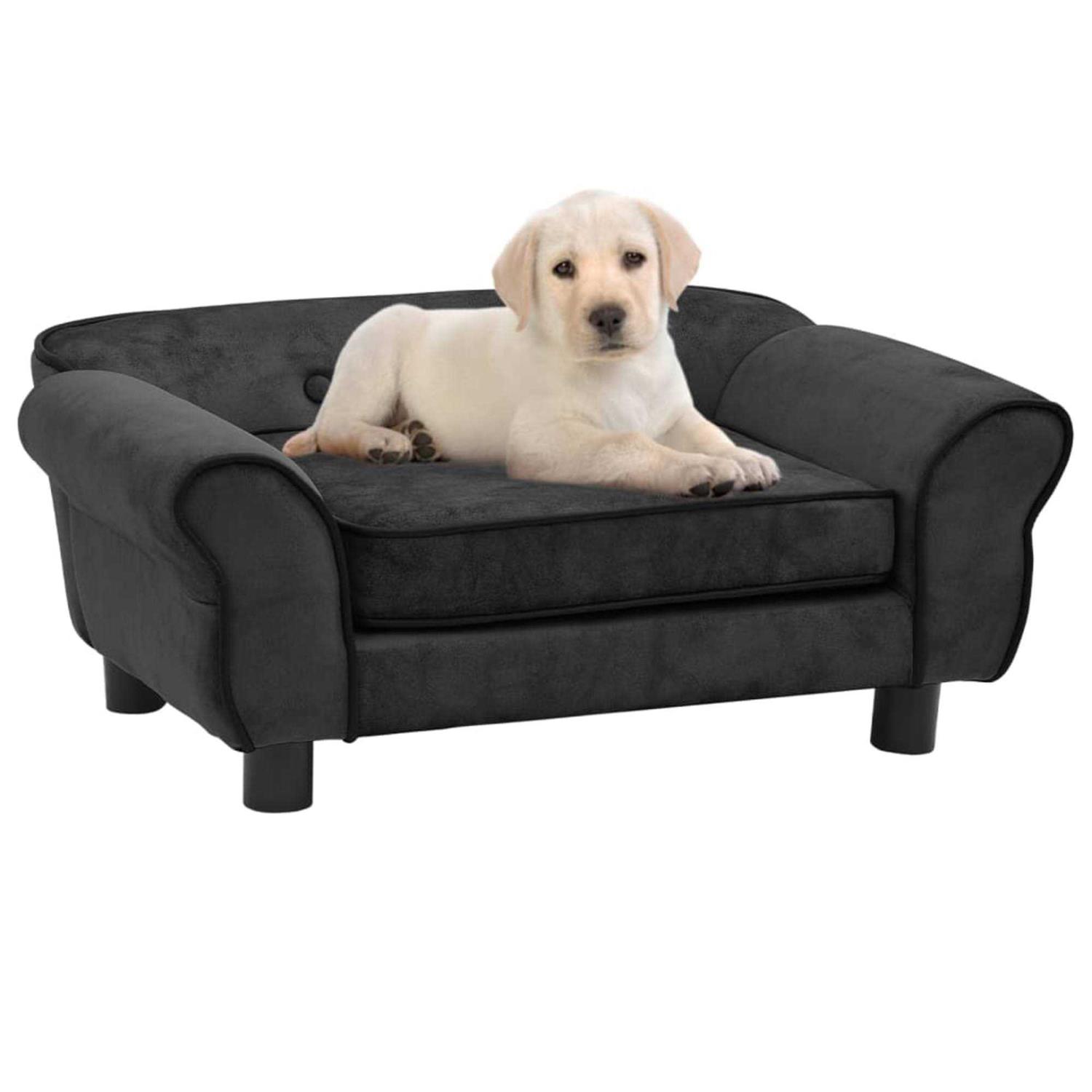 vidaXL Dog Sofa 28.3x17.7x11.8 Plush - Pet Supplies online store