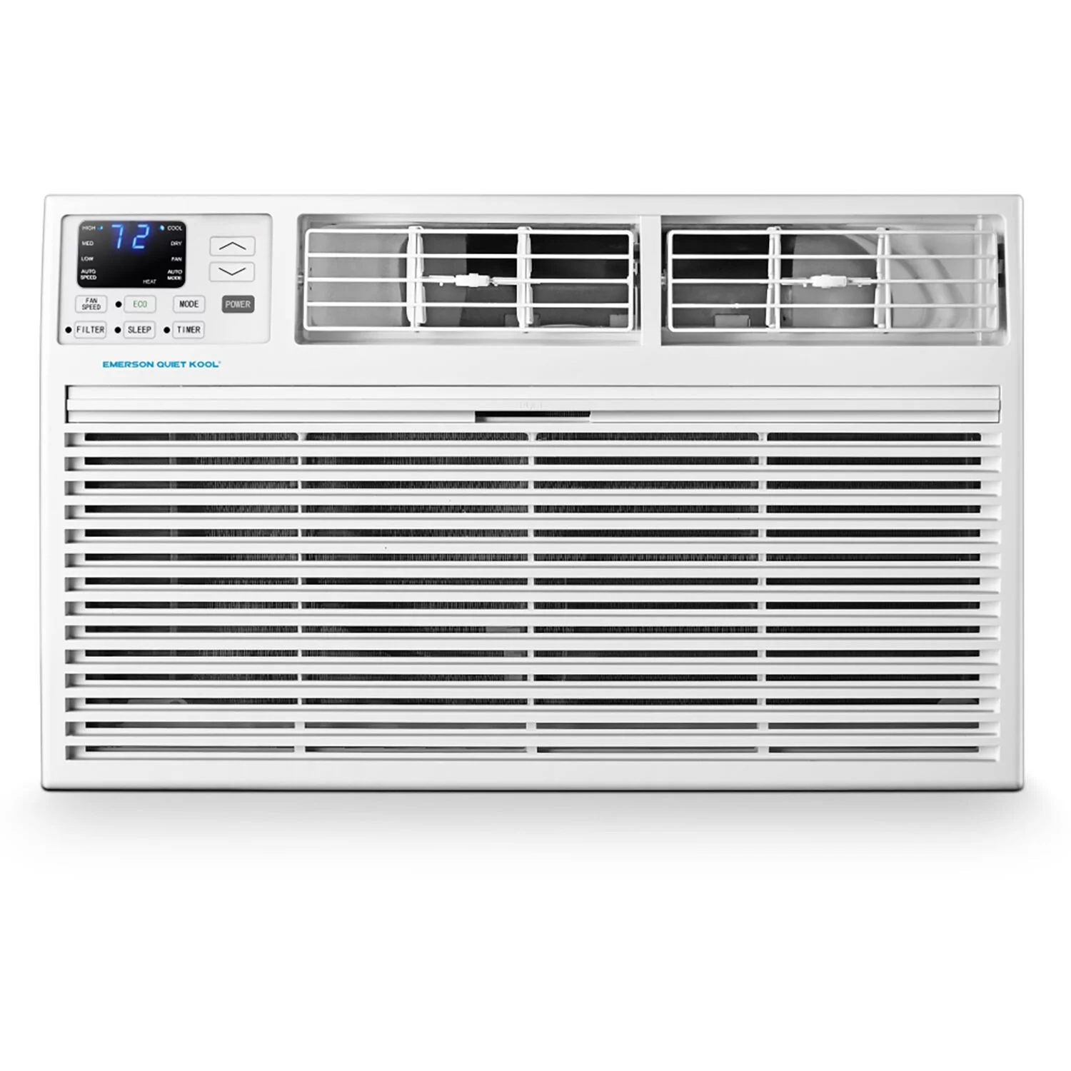 Emerson Quiet Kool 12,000 BTU 230-Volt Through-the-Wall Air Conditioner with Heater, White