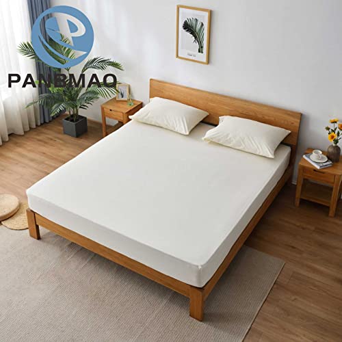 Grounding Sheets Queen Deep Pocket Organic Cotton with Silver Fiber, Grounding Fitted Earth Sheets with Grounding Cord (Lake Blue, Queen - 60