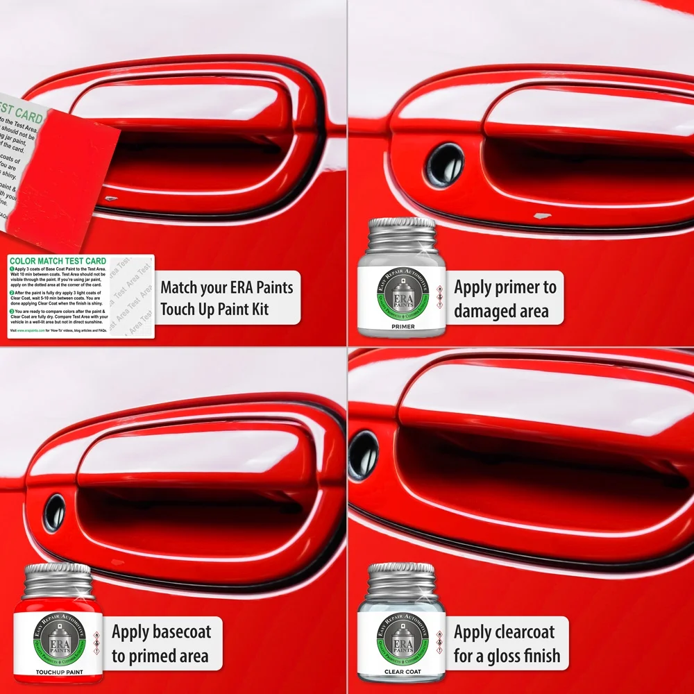 ERA Paints (DV - Sandstone Metallic) Compatible with Hyundai Santa Fe 2001-2005 Exact Match Touch Up Paint and Clearcoat