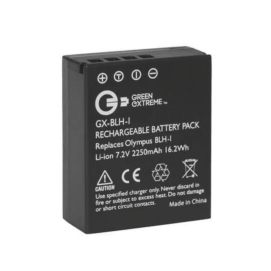 2x BLH-1 7.2V 2250mAh Li-Ion Batteries, Bundle with GX-CH1 Compact Smart Charger Base and Smart Charger Plate