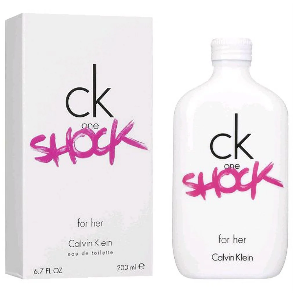 CK One Shock by Calvin Klein, 6.7 oz Eau De Toilette Spray for Women
