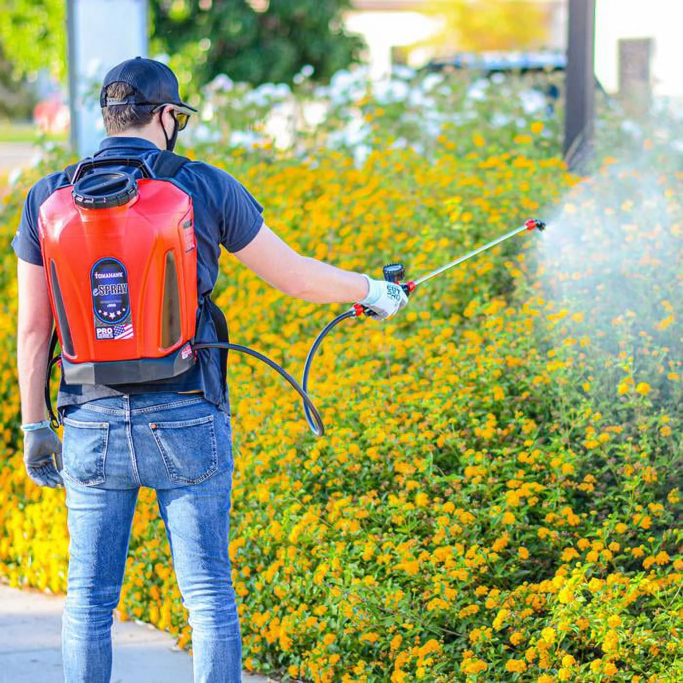 Tomahawk Power ETPS18 4.75 Gallon Battery Powered Backpack Pest Control Sprayer