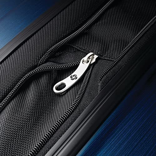 Samsonite Winfield 2 Hardside Expandable Luggage with Spinner Wheels, Brushed Anthracite, Checked-Large 28-Inch