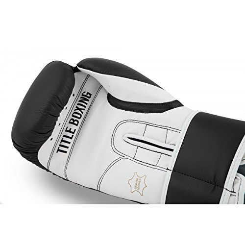 TITLE Boxing Pro Style Leather Training Gloves 3.0 - Boxing Gloves, Boxing Training Gloves, MMA Gloves, Oz Training Gloves, Kickboxing Gloves, Punching Bag Gloves, Sparring Gloves