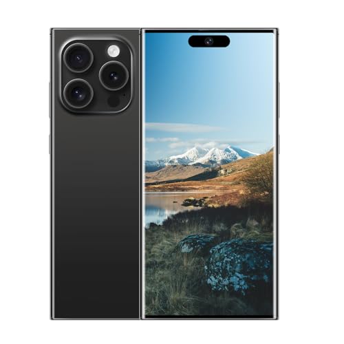 Unlocked Cell Phones Smartphones 5G Phone Android 13 Mobile Phones 8GB+256GB/7 Display/48MP+108MP Camera/6800 mAh/Dual SIM/Build-in Pen (White)