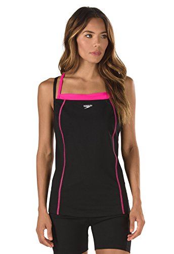 Speedo Women's Endurance+ Double Strap Tankini top