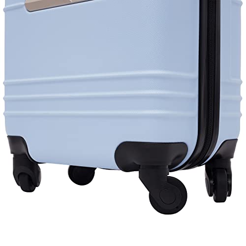 Travelers Club Richmond Spinner Luggage, Charcoal, Carry-On 22-Inch