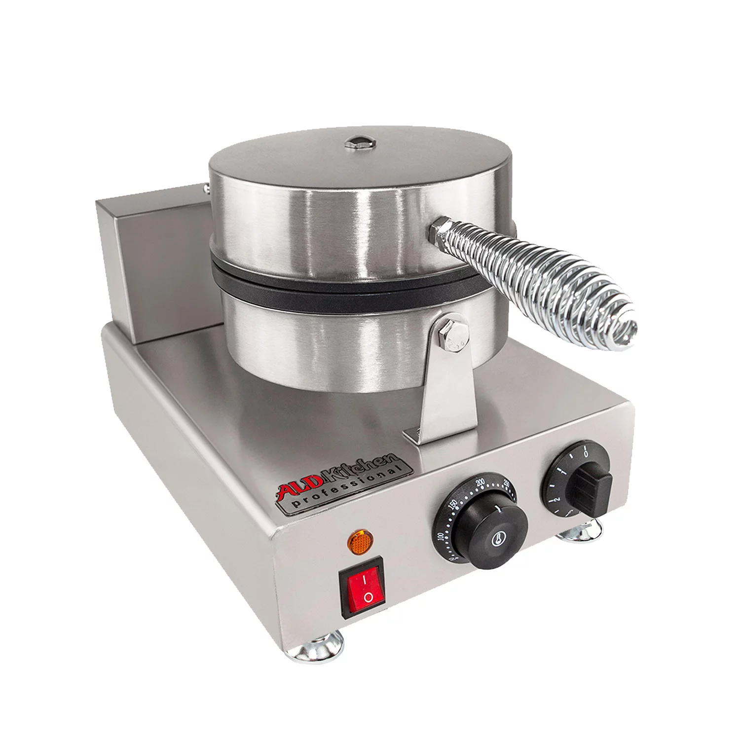 Belgian Waffle Maker | Cone Maker and Waffle Iron | Round-Shape Thin Waffles