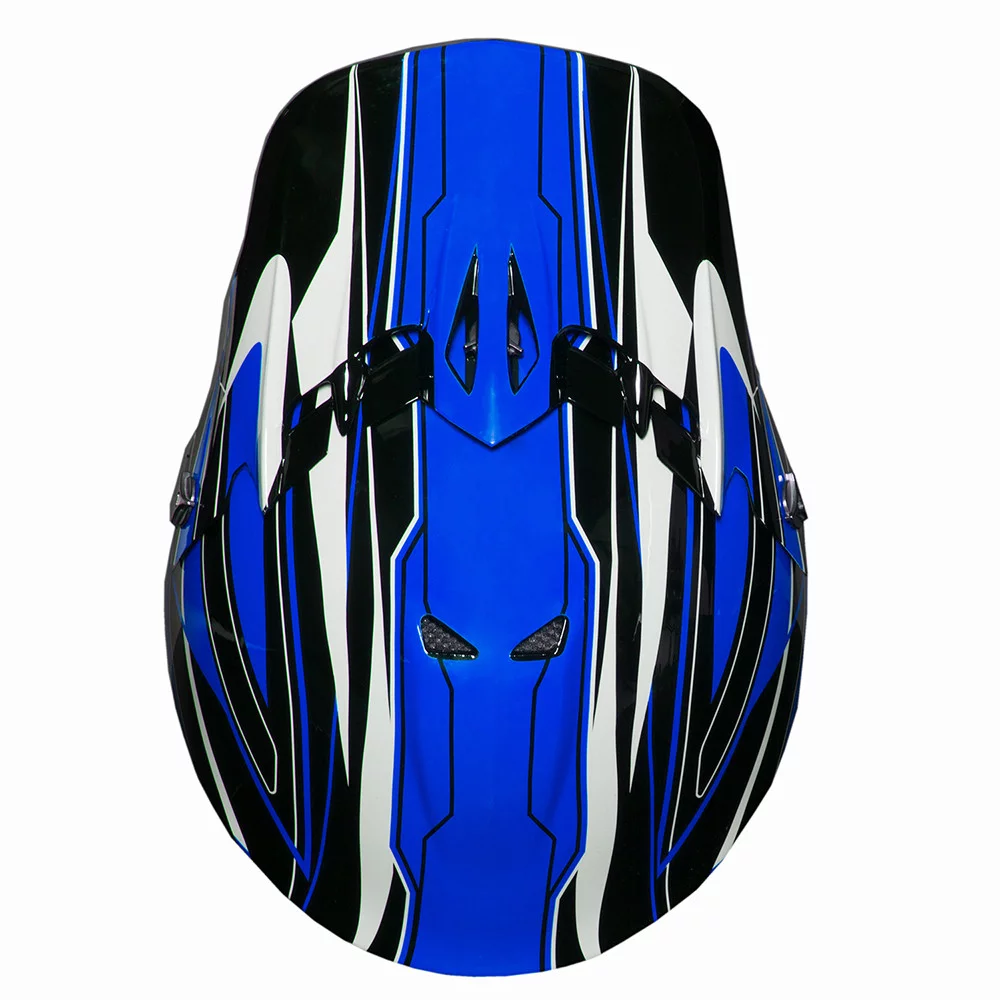 Raider GX3 Motocross ATV Off-Road Youth Helmet DOT Approved - Blue - YM