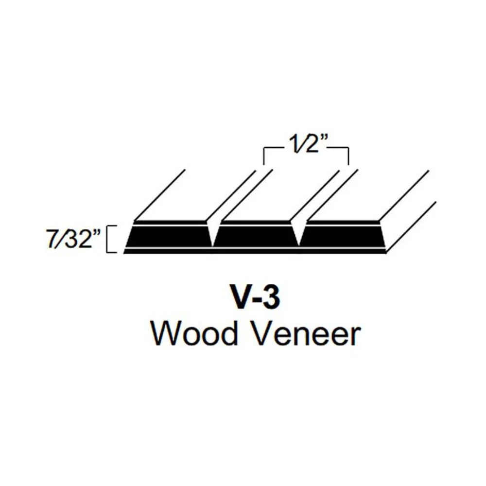 Tambour Door Kit, Maple Veneer, 30