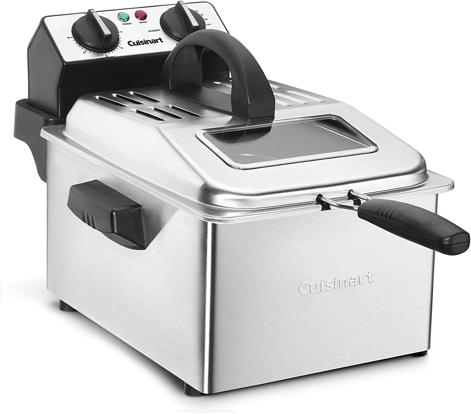 Cuisinart CDF-200P1 Deep Fryer, 4 Quart, Stainless Steel