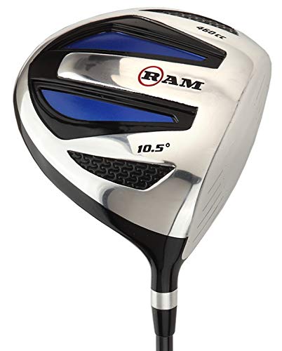 Ram Golf EZ3 Mens Wood Set - Driver, 3 & 5 Wood -Headcovers Included