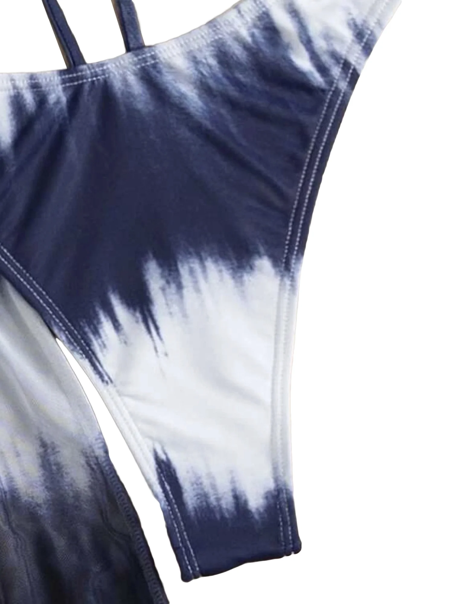 Arvbitana Women 3 Pcs Bikini Sets Criss Cross Halter Neck Bra Panties Cover Up Pants Sets Swimsuits S-L