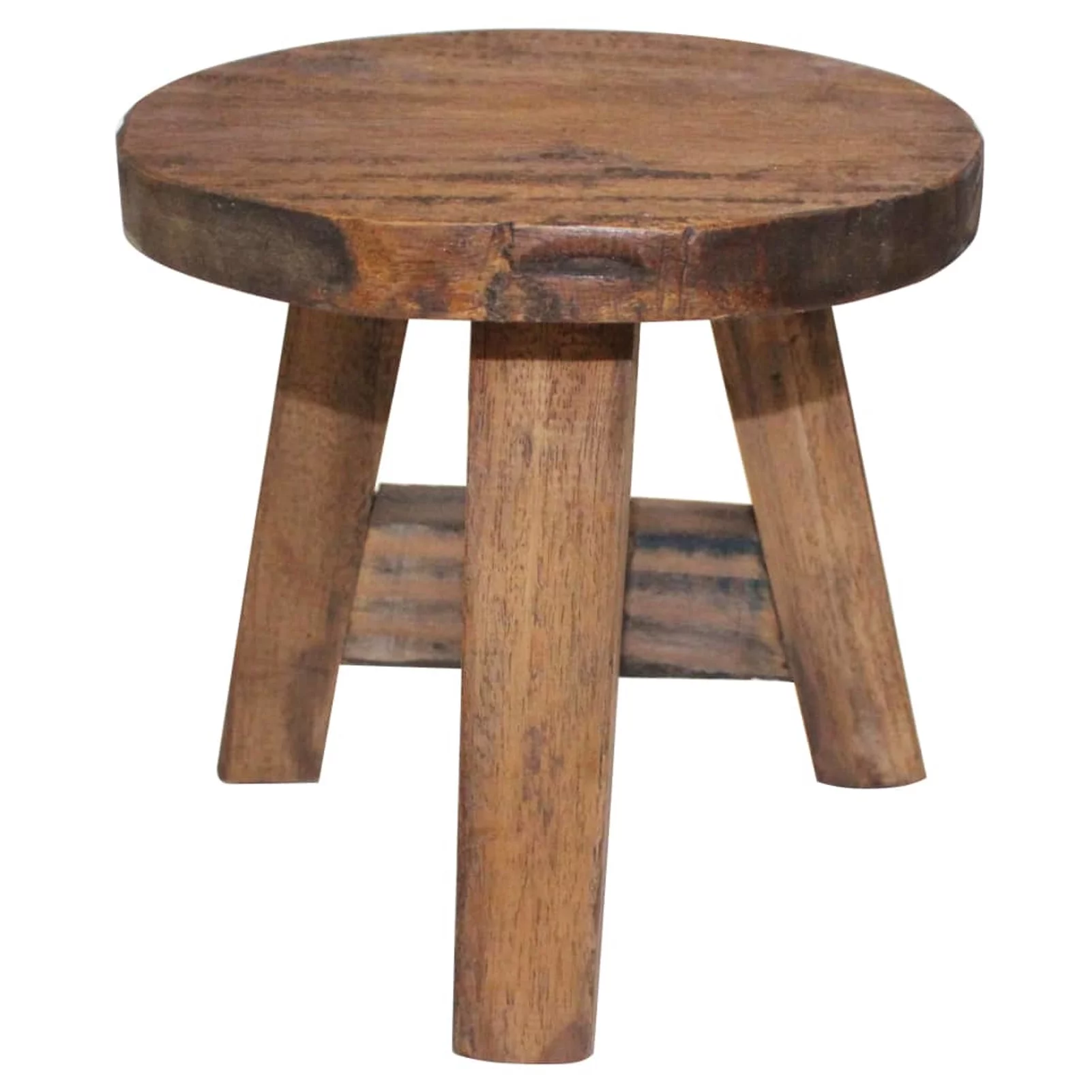 Tomshoo Stool Solid Reclaimed Wood