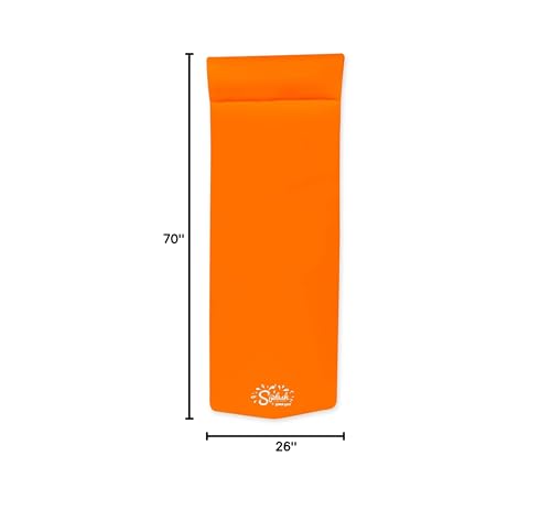 TRC Recreation Foam Swimming Pool Float, Floating Water Lounger, Splash 1.25”