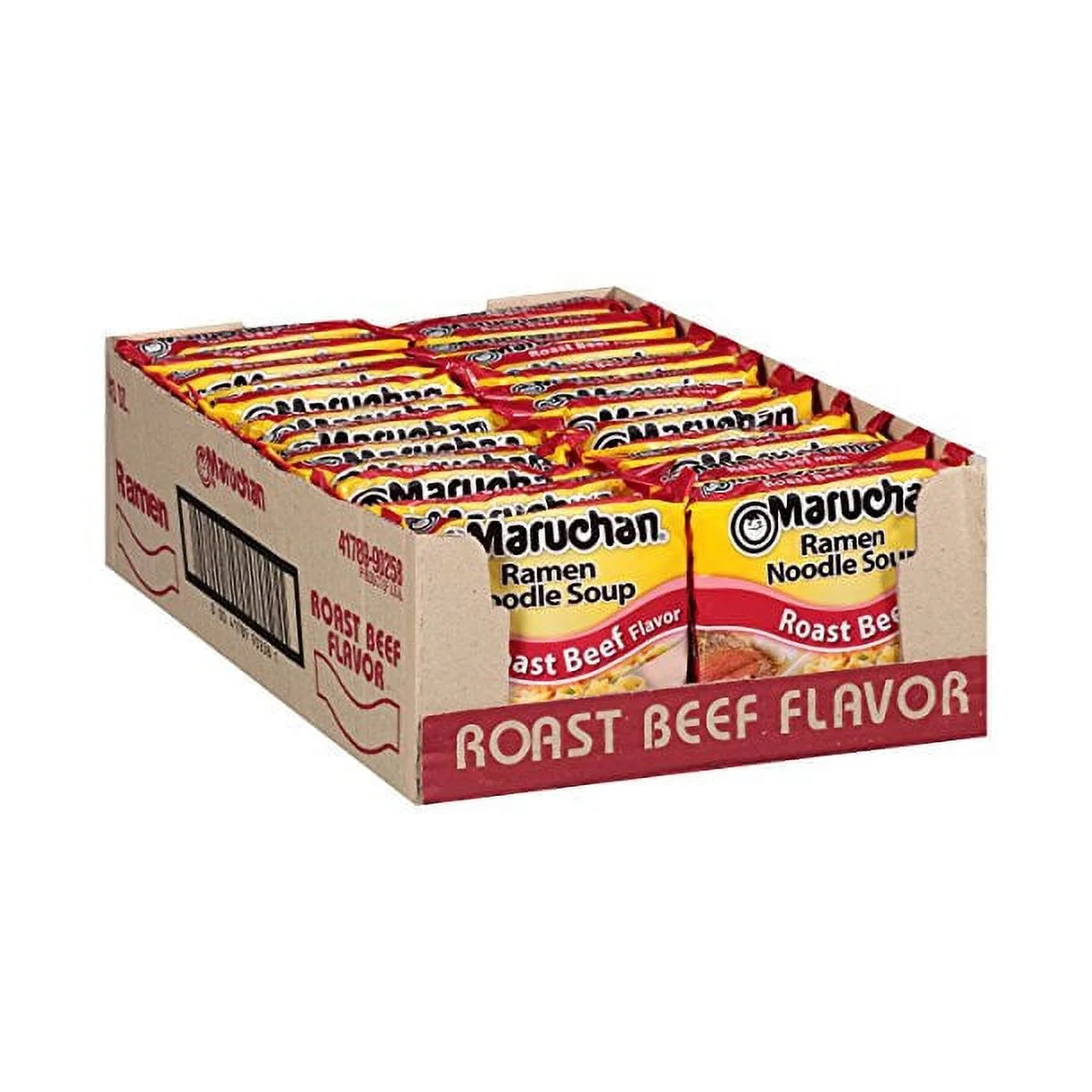 Maruchan Ramen Roast Beef, 3 Ounce (Pack of 30)