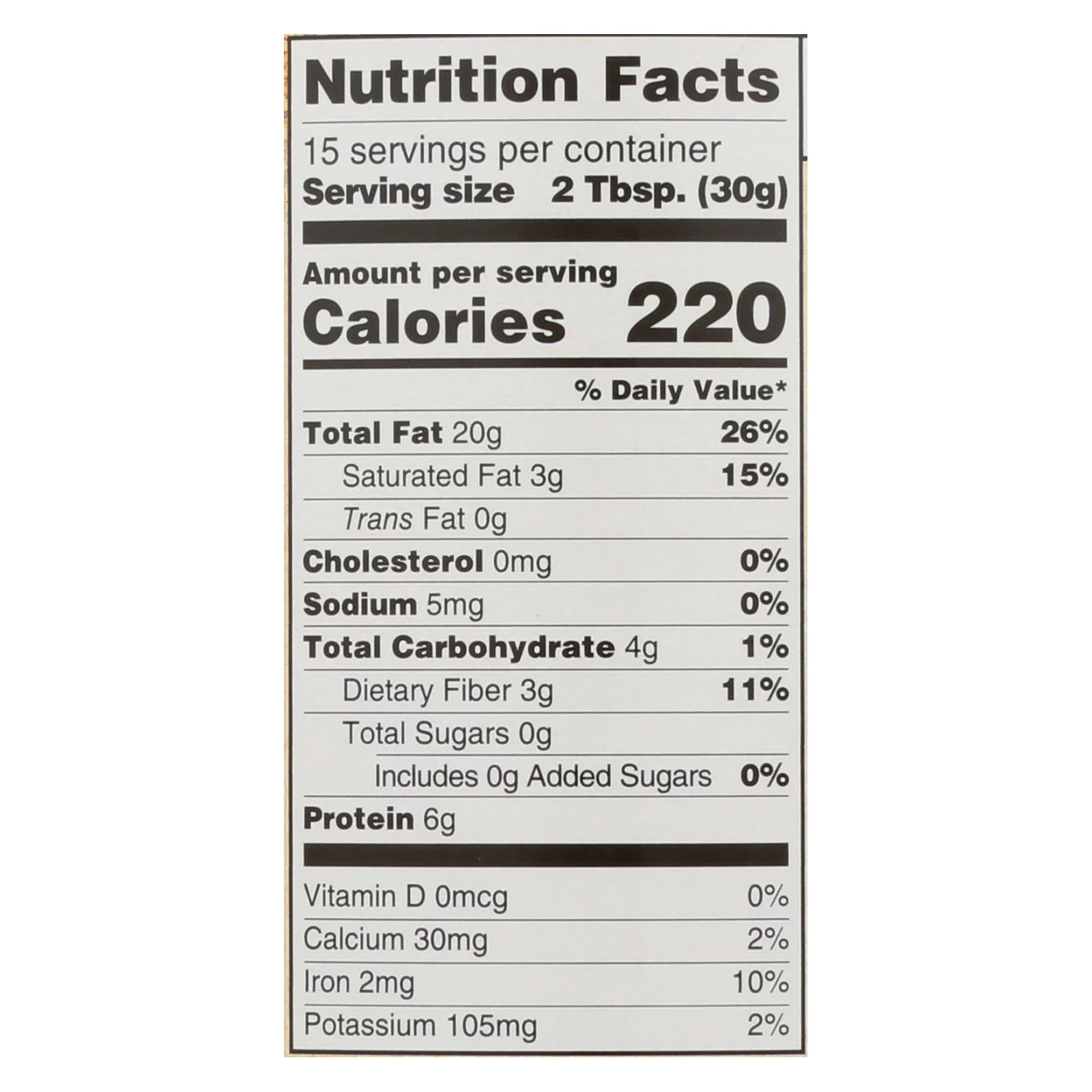 Woodstock Unsalted Organic Sesame Tahini - Case of 12 - 16 OZ