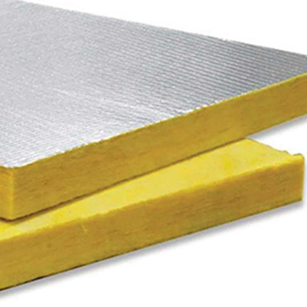 Owens Corning R-8.7 2-in x 2-ft x 4-ft 703 Series Faced Fiberglass Board Insulation Sound Barrier 368423