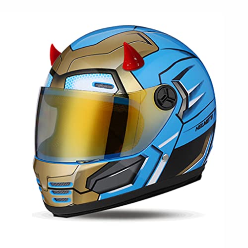 DOT Approved Youth & Kids Motorcycle Full Face Helmet Street Bike BMX MX Kids Motocross Offroad Street Helmets with Visor , Children's Four Wheeler Kart ATV Lightweight Breathable Helmet