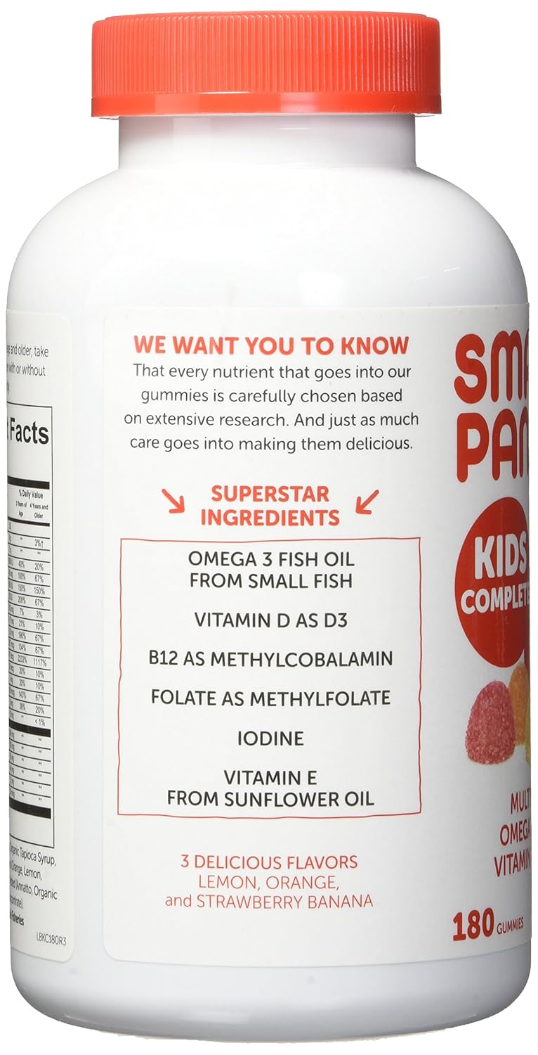 Smarty Pants Kids Complete Multi-Vitamin, 180 Gummies (1)