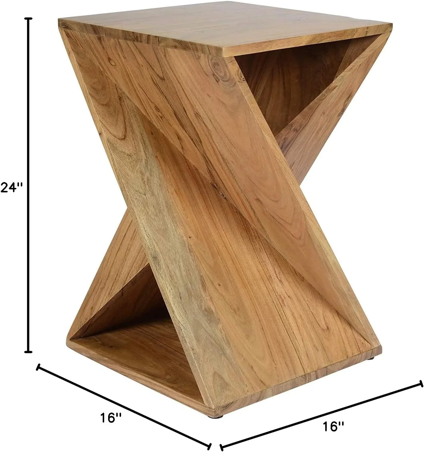 Solid  Wood Angled 24