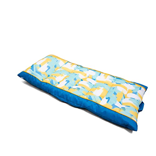 Big Joe Kona Hammock No Inflation Needed Pool Lounger with Headrest, Quick Draining Fabric, 4 feet Big